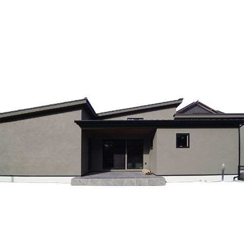 雑貨の似合う家造り～日常に彩りを添える、インナーテラスのある38坪の平屋～