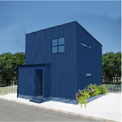 blue