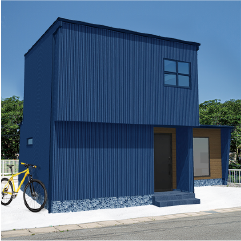 blue